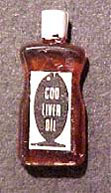 Dollhouse Miniature Cod Liver Oil